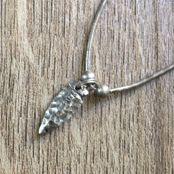 .925 Sterling Liquid Silver & Turquoise Necklace - Picture 2 of 8